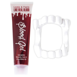 Umelá krv a upírske zuby